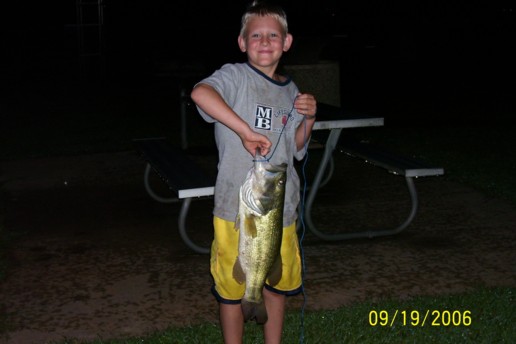 A llittle Camper caught a Big Fish